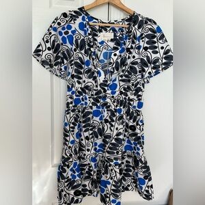 Anthropologie Somerset Mini Dress in Navy